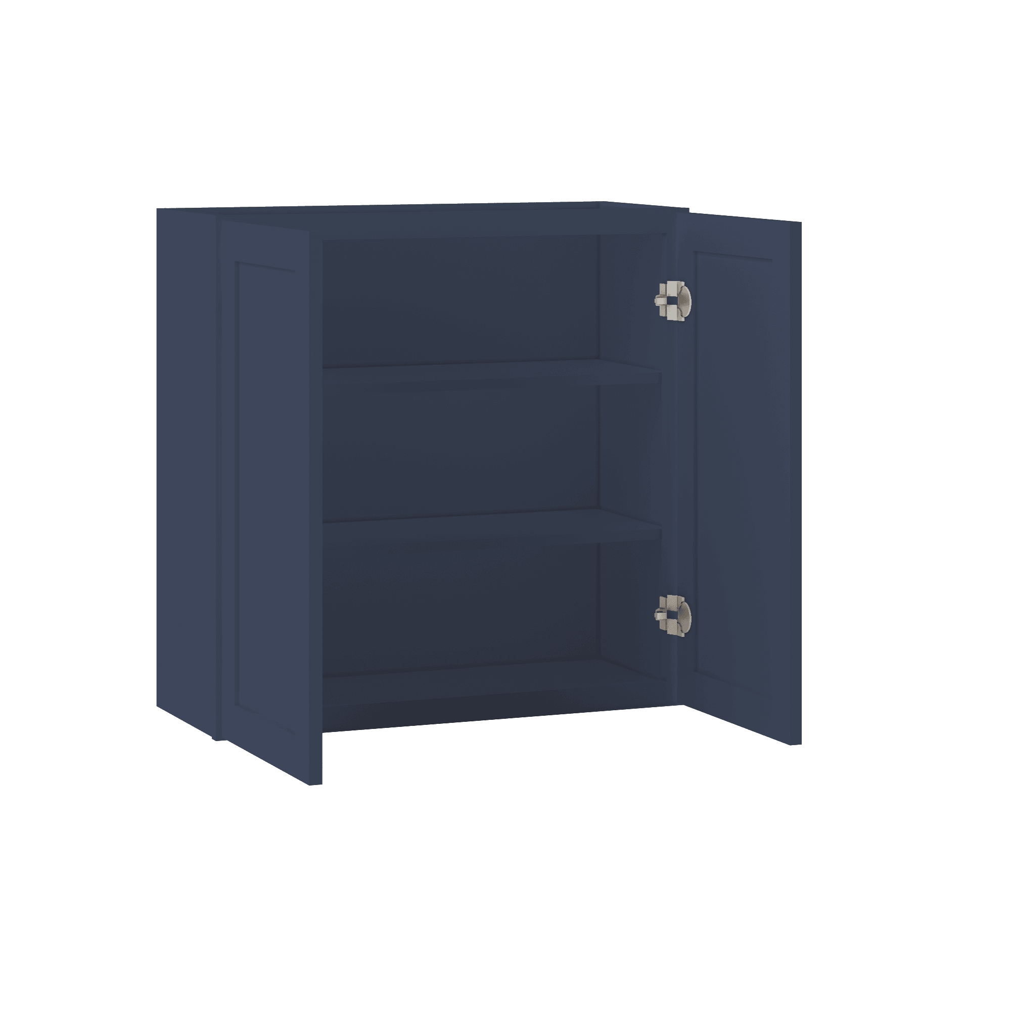 Wall Kitchen Cabinet W3030 Danbury Blue LessCare 30 in. width 30 in. height 12 in. depth