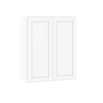 Wall Kitchen Cabinet W3036 Alpina White LessCare 30 in. width 36 in. height 12 in. depth