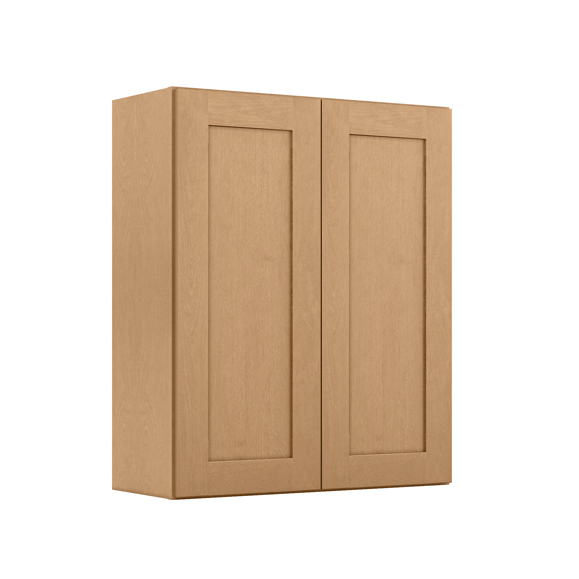 Wall Kitchen Cabinet W3036 Shaker Toffee LessCare 30 in. width 36 in. height 12 in. depth