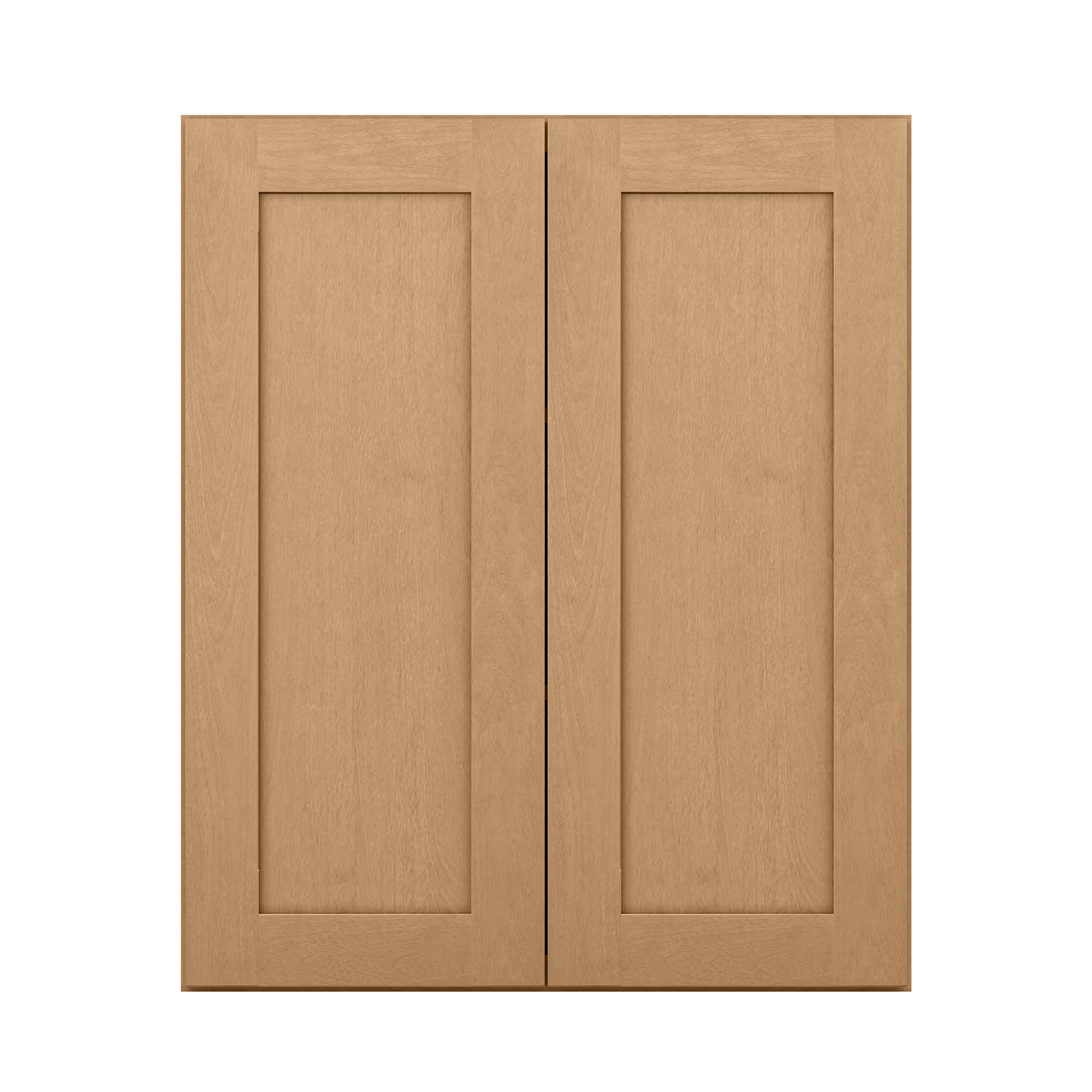 Wall Kitchen Cabinet W3036 Shaker Toffee LessCare 30 in. width 36 in. height 12 in. depth