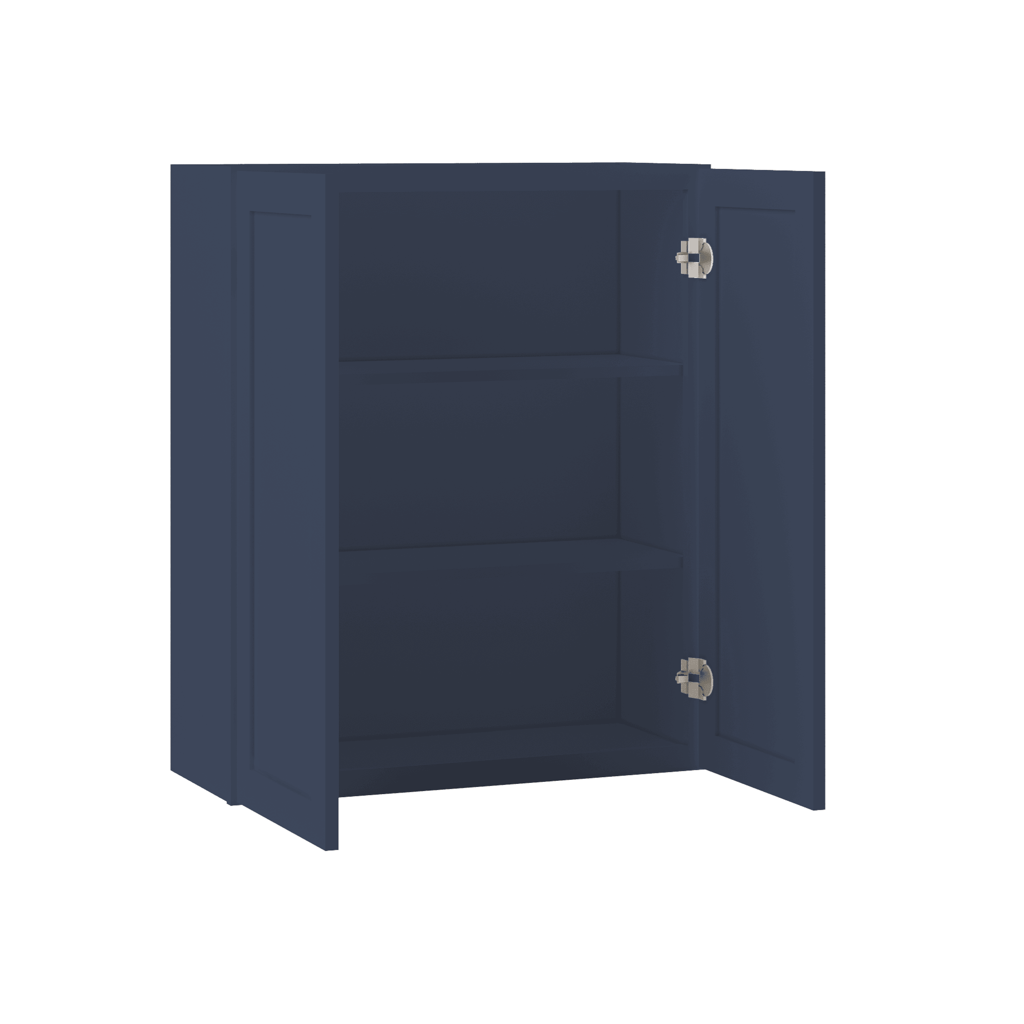 Wall Kitchen Cabinet W3036 Danbury Blue LessCare 30 in. width 36 in. height 12 in. depth