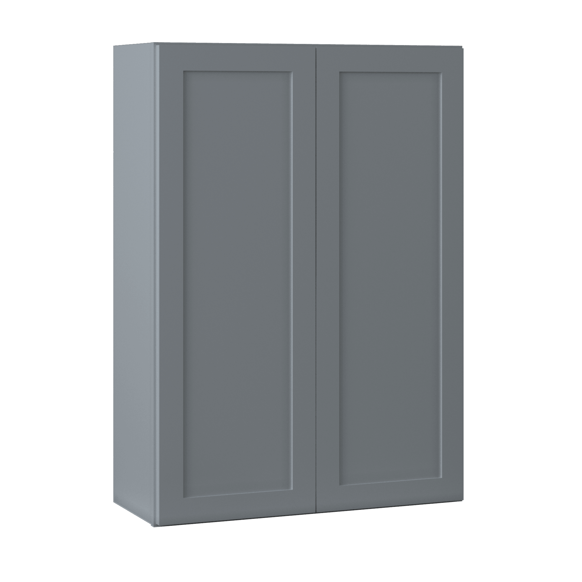 Wall Kitchen Cabinet W3042 Colonial Gray LessCare 30 in. width 42 in. height 12 in. depth