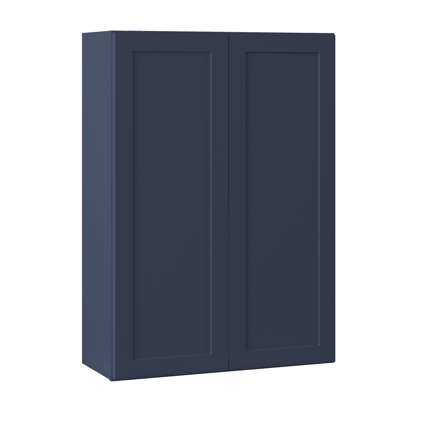 Wall Kitchen Cabinet W3042 Danbury Blue LessCare 30 in. width 42 in. height 12 in. depth