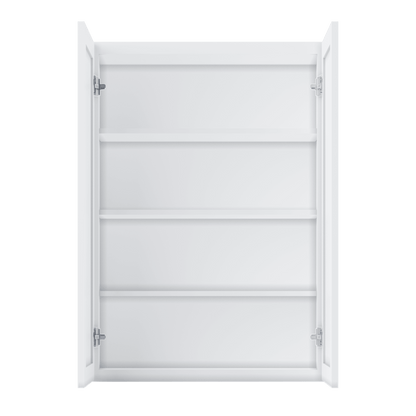 Wall Kitchen Cabinet W3042 Alpina White LessCare 30 in. width 42 in. height 12 in. depth