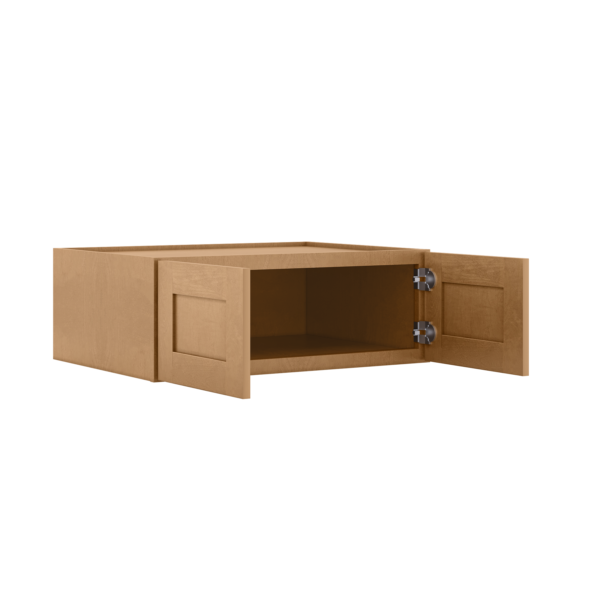 33”W x 12”H x 24”D Wall Kitchen Cabinet - Shaker Toffee