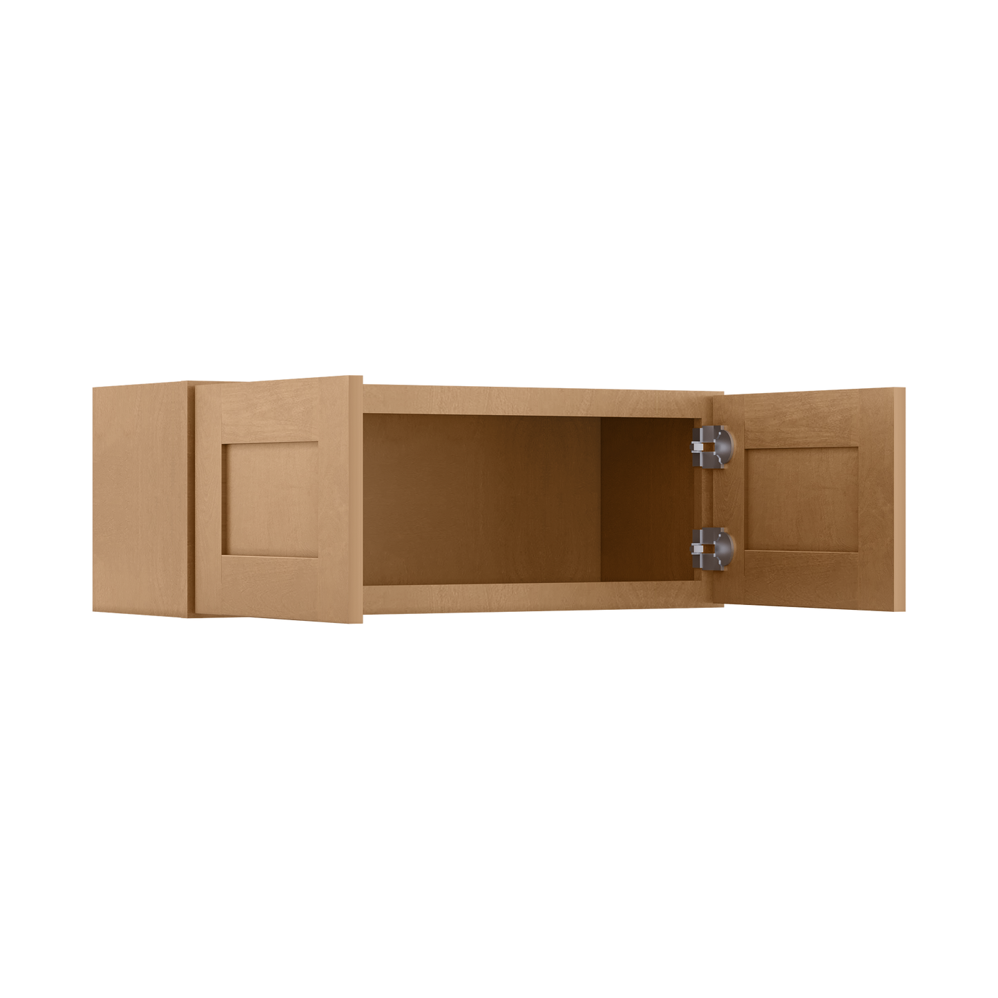 Wall Kitchen Cabinet W3312 Shaker Toffee LessCare 33 in. width 12 in. height 12 in. depth