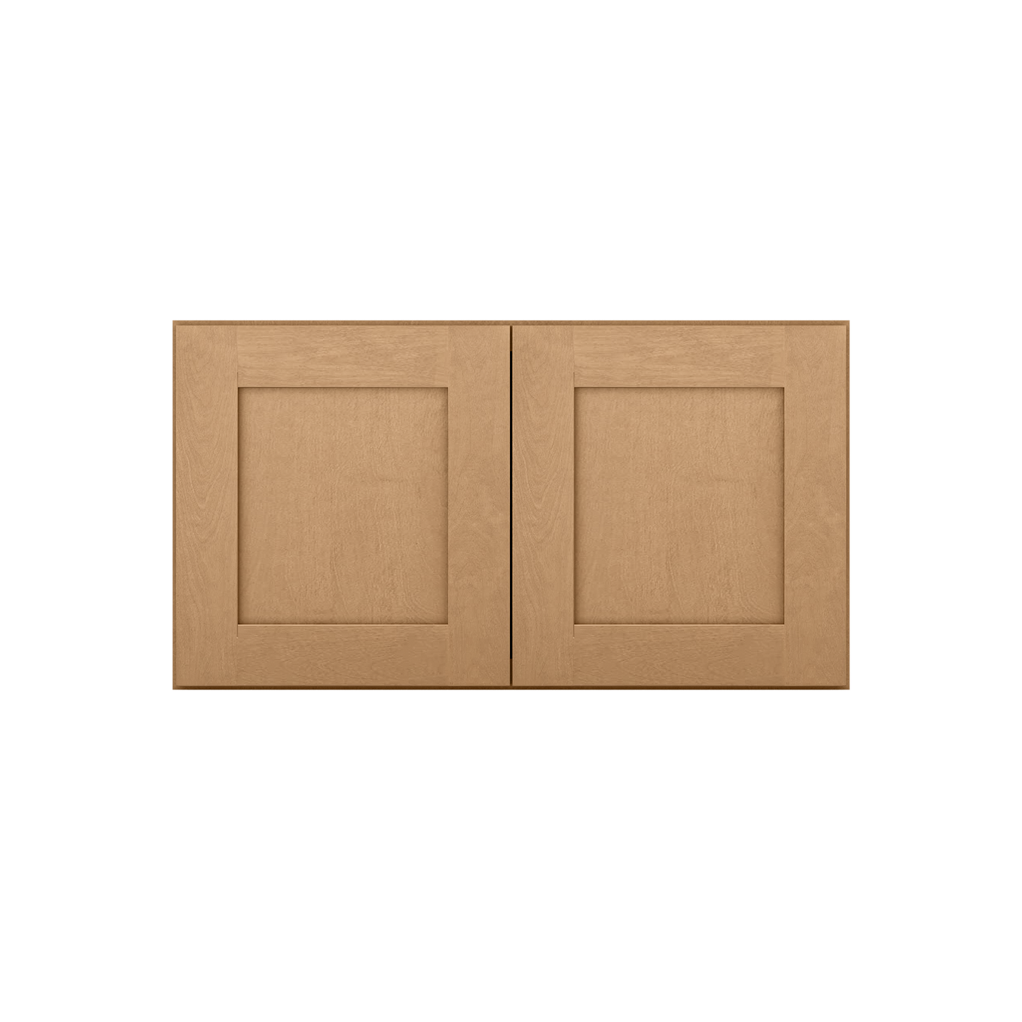 33”W x 18”H x 24”D Wall Kitchen Cabinet - Shaker Toffee