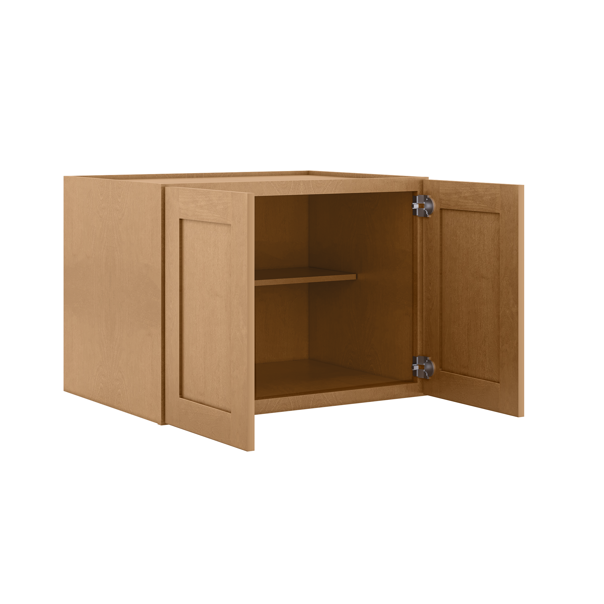 33”W x 24”H x 24”D Wall Kitchen Cabinet - Shaker Toffee