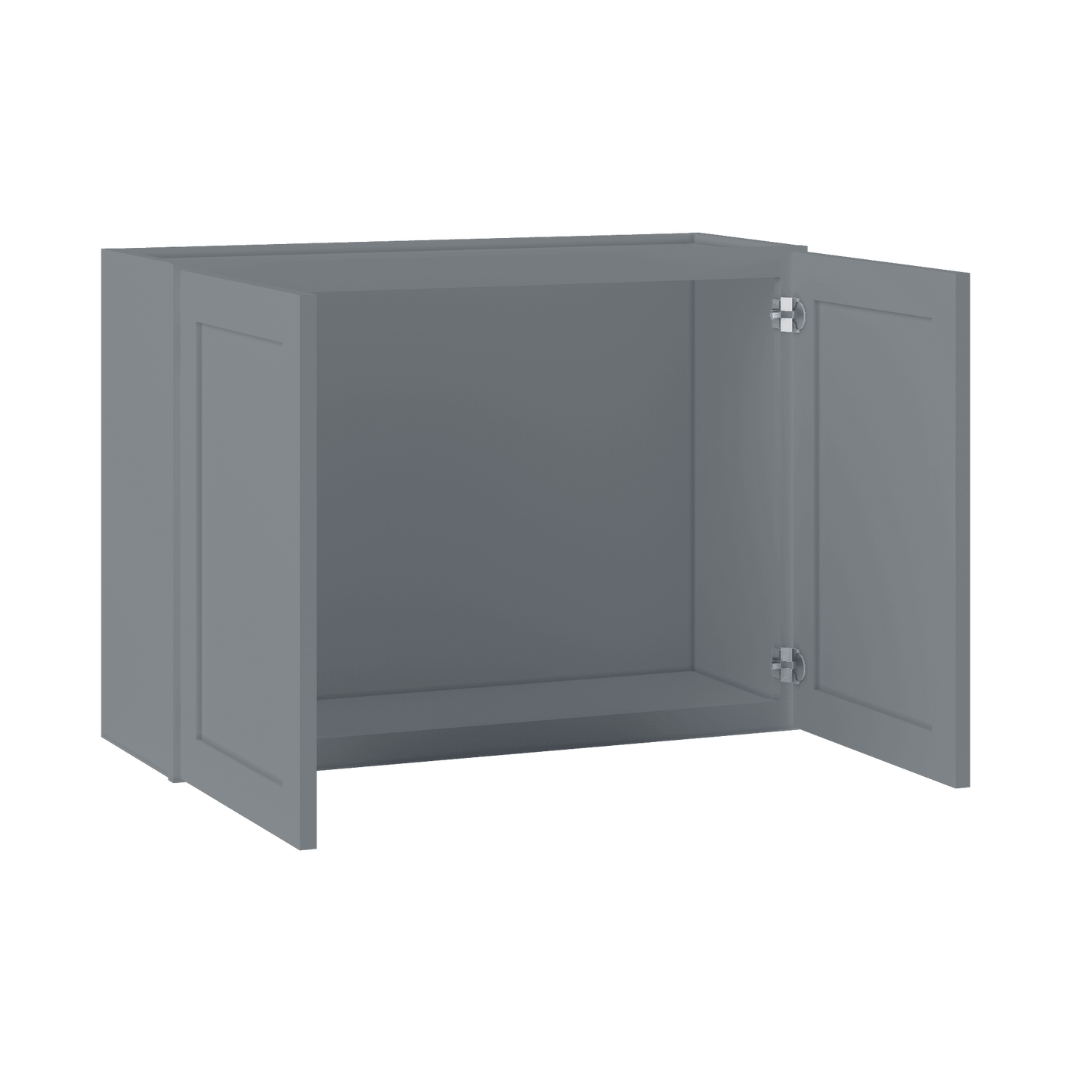 Wall Kitchen Cabinet W3324 Colonial Gray LessCare 33 in. width 24 in. height 12 in. depth