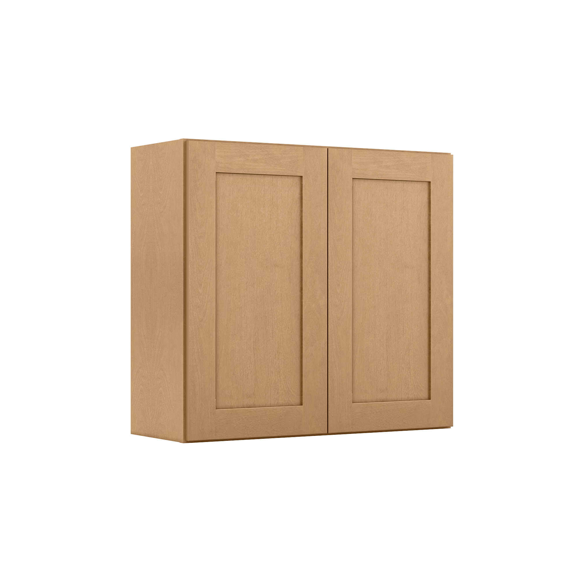 Wall Kitchen Cabinet W3330 Shaker Toffee LessCare 33 in. width 30 in. height 12 in. depth