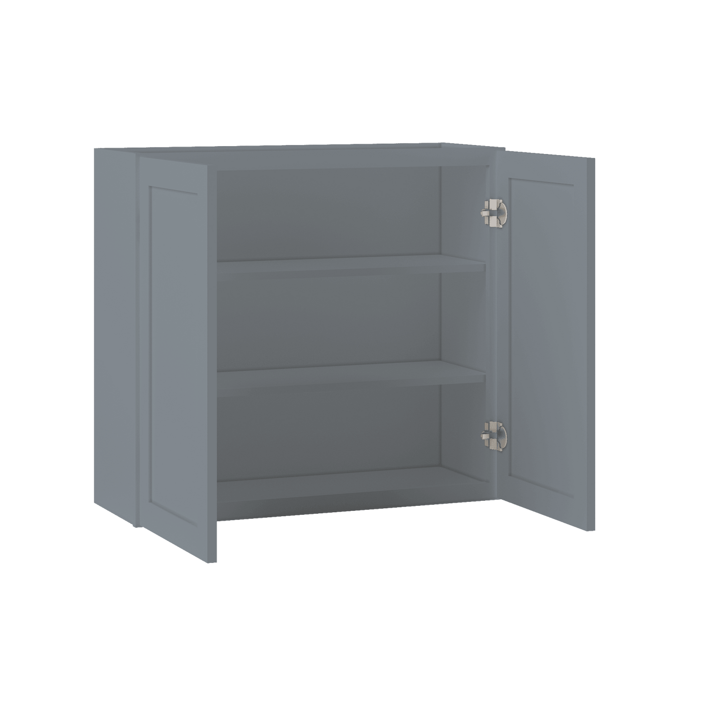 Wall Kitchen Cabinet W3330 Colonial Gray LessCare 33 in. width 30 in. height 12 in. depth