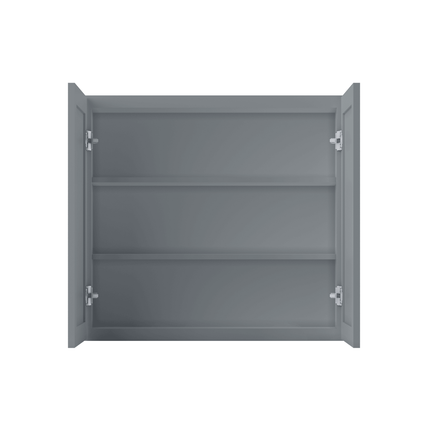 Wall Kitchen Cabinet W3330 Colonial Gray LessCare 33 in. width 30 in. height 12 in. depth