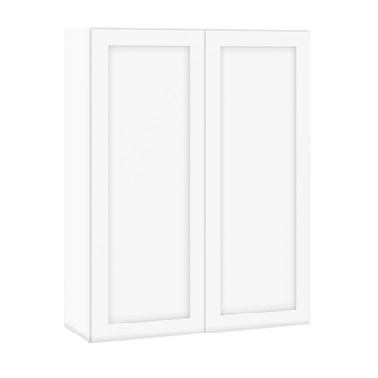 Wall Kitchen Cabinet W3342 Alpina White LessCare 33 in. width 42 in. height 12 in. depth