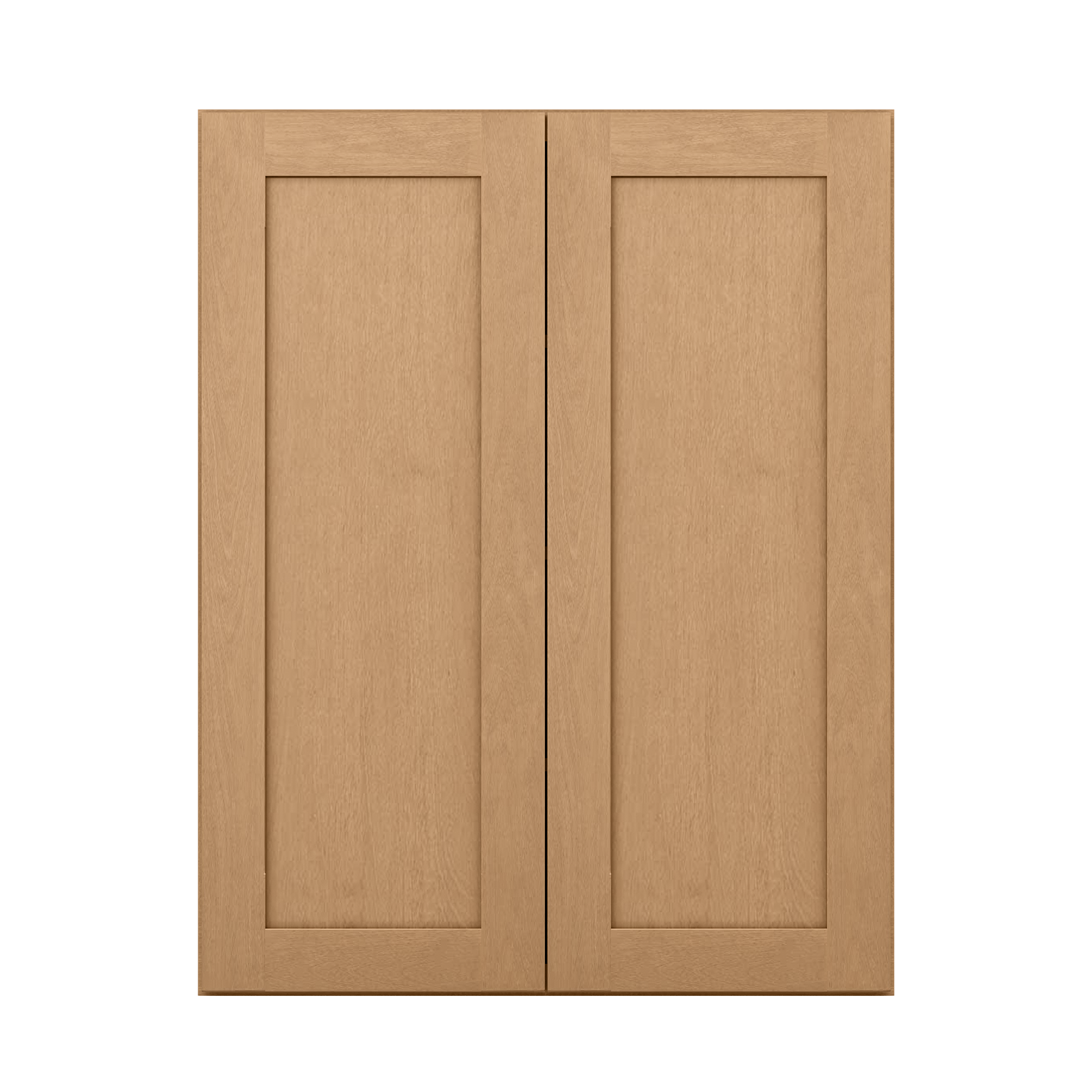 Wall Kitchen Cabinet W3342 Shaker Toffee LessCare 33 in. width 42 in. height 12 in. depth