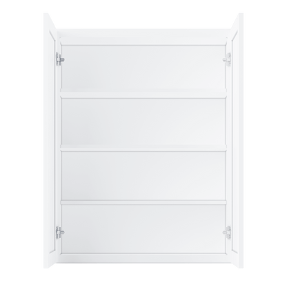 Wall Kitchen Cabinet W3342 Alpina White LessCare 33 in. width 42 in. height 12 in. depth