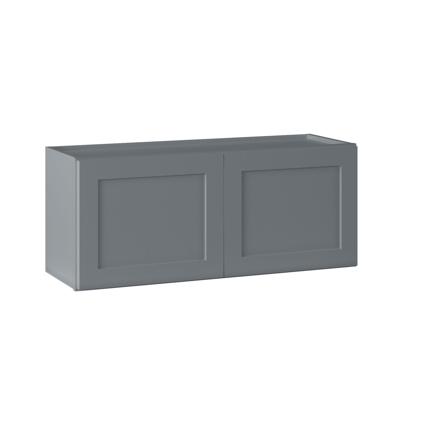 Wall Kitchen Cabinet W3615 Colonial Gray LessCare 36 in. width 15 in. height 12 in. depth