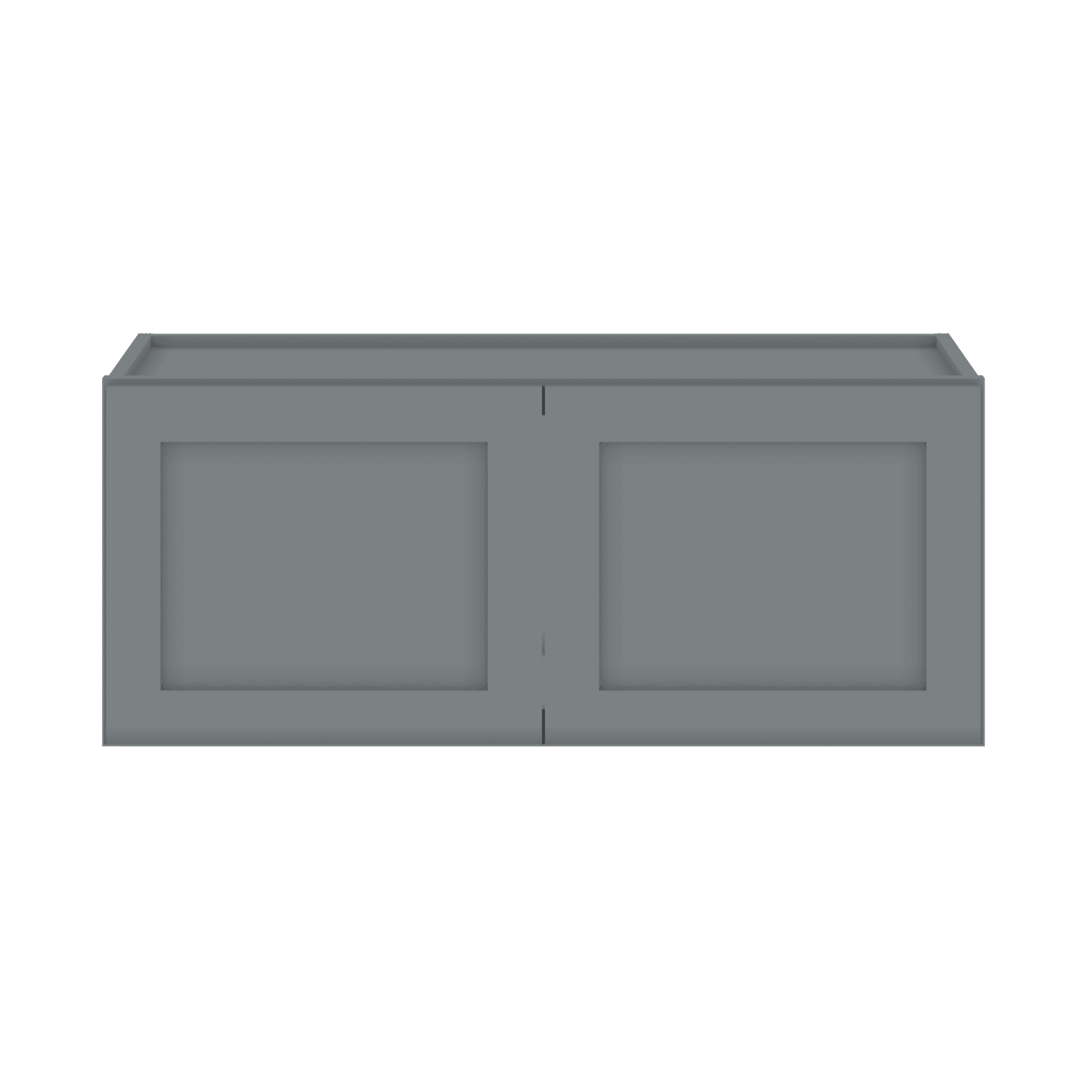 Wall Kitchen Cabinet W3615 Colonial Gray LessCare 36 in. width 15 in. height 12 in. depth