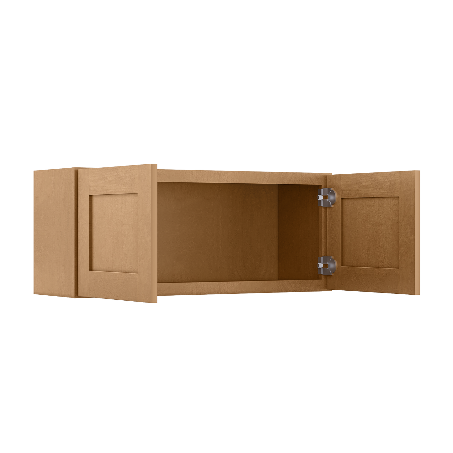 Wall Kitchen Cabinet W3615 Shaker Toffee LessCare 36 in. width 15 in. height 12 in. depth