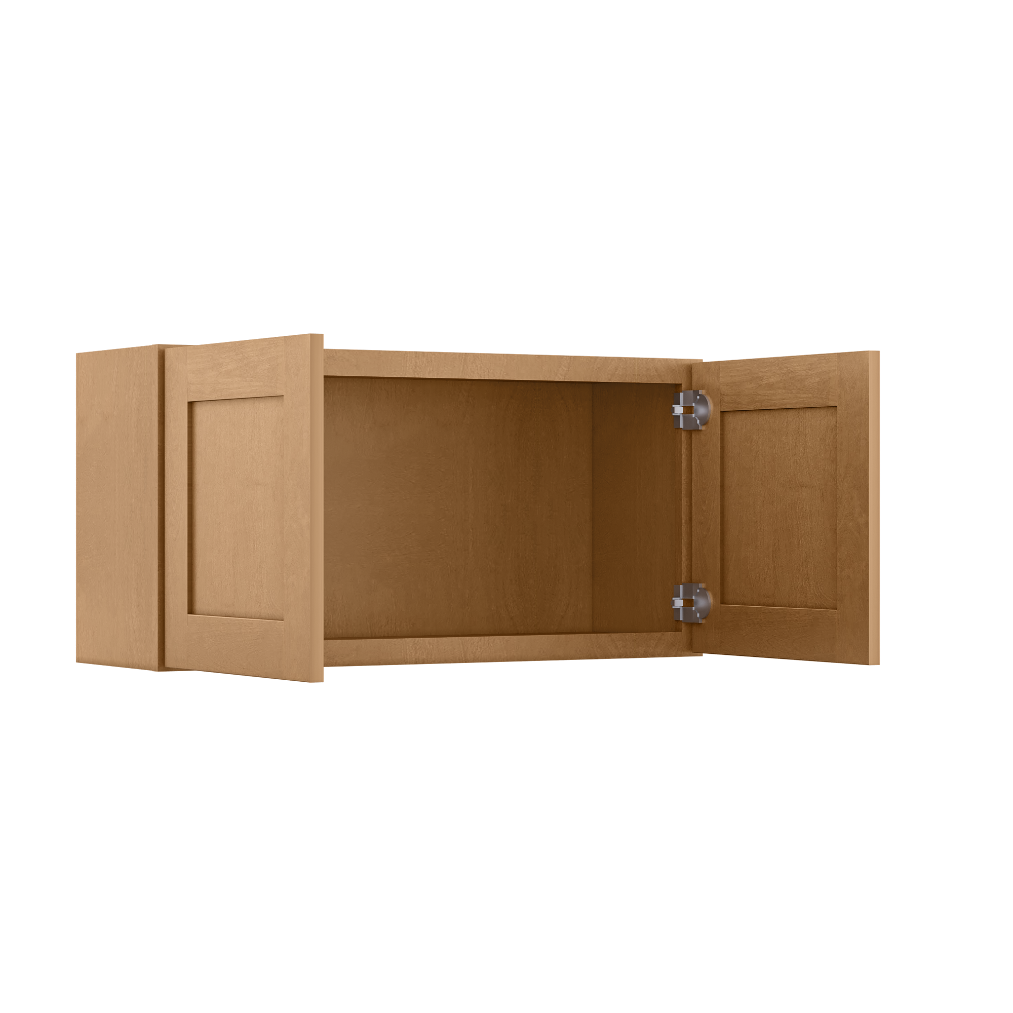 Wall Kitchen Cabinet W3618 Shaker Toffee LessCare 36 in. width 18 in. height 12 in. depth