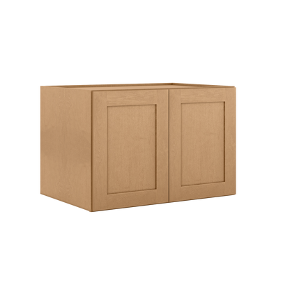 36”W x 24”H x 24”D Wall Kitchen Cabinet - Shaker Toffee