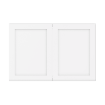 Wall Kitchen Cabinet W3624 Alpina White LessCare 36 in. width 24 in. height 12 in. depth