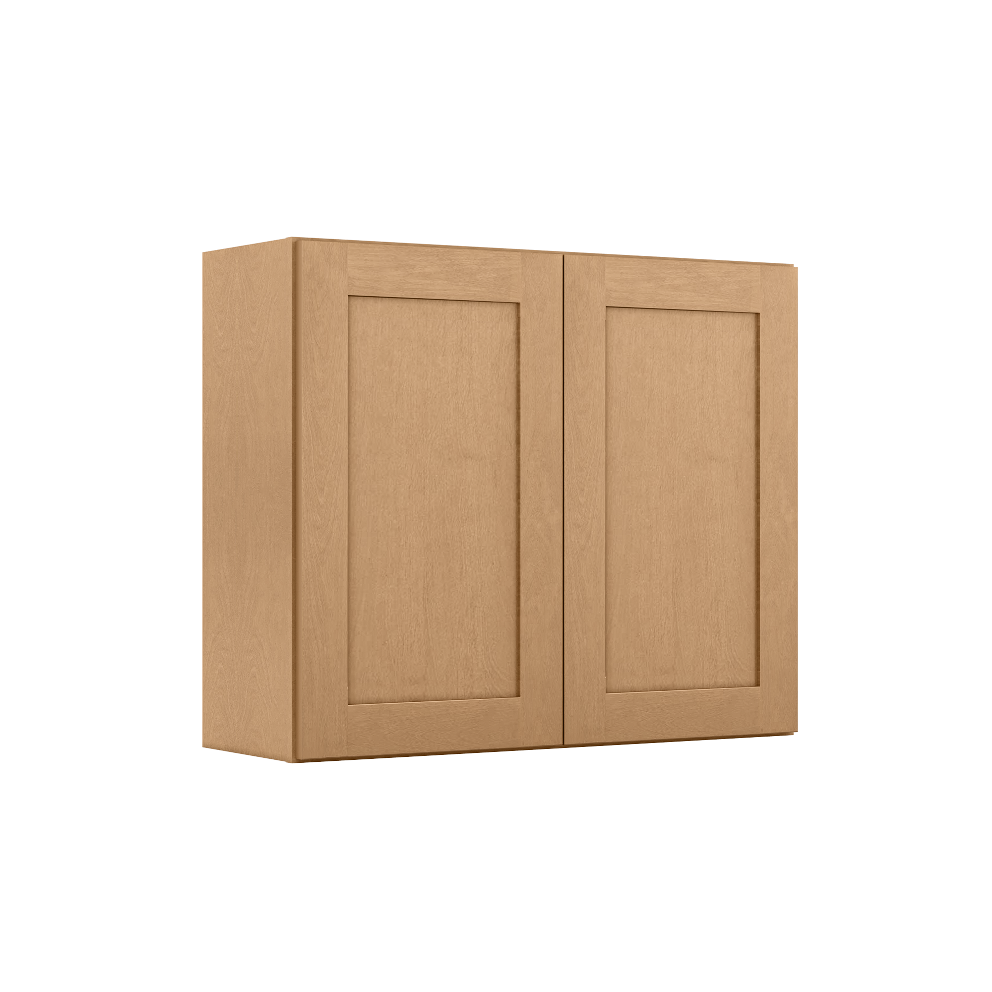 Wall Kitchen Cabinet W3630 Shaker Toffee LessCare 36 in. width 30 in. height 12 in. depth