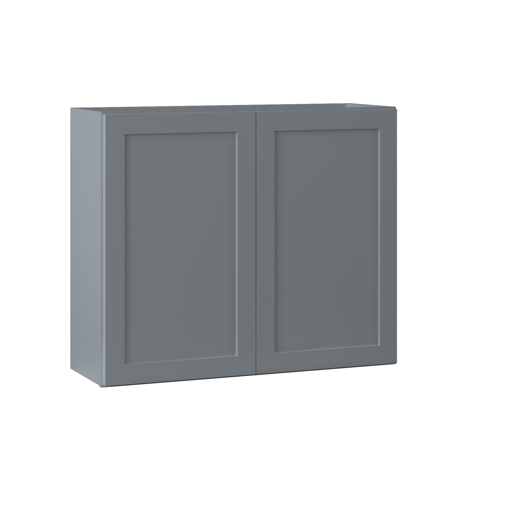 Wall Kitchen Cabinet W3630 Colonial Gray LessCare 36 in. width 30 in. height 12 in. depth