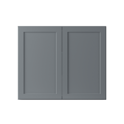 Wall Kitchen Cabinet W3630 Colonial Gray LessCare 36 in. width 30 in. height 12 in. depth