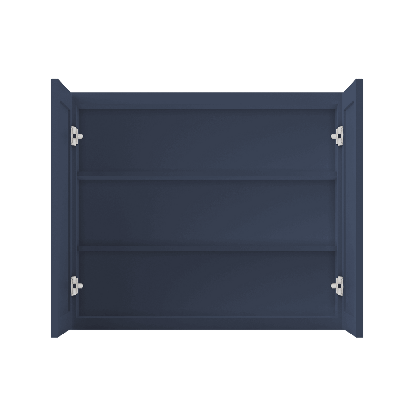 Wall Kitchen Cabinet W3630 Danbury Blue LessCare 36 in. width 30 in. height 12 in. depth