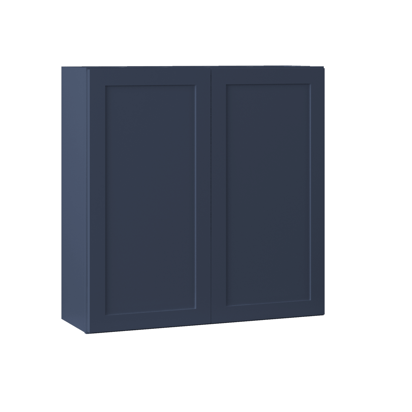 Wall Kitchen Cabinet W3636 Danbury Blue LessCare 36 in. width 36 in. height 12 in. depth