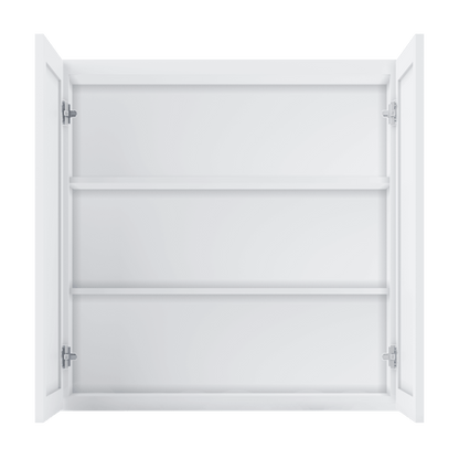 Wall Kitchen Cabinet W3636 Alpina White LessCare 36 in. width 36 in. height 12 in. depth