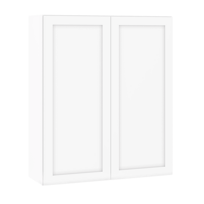 Wall Kitchen Cabinet W3642 Alpina White LessCare 36 in. width 42 in. height 12 in. depth