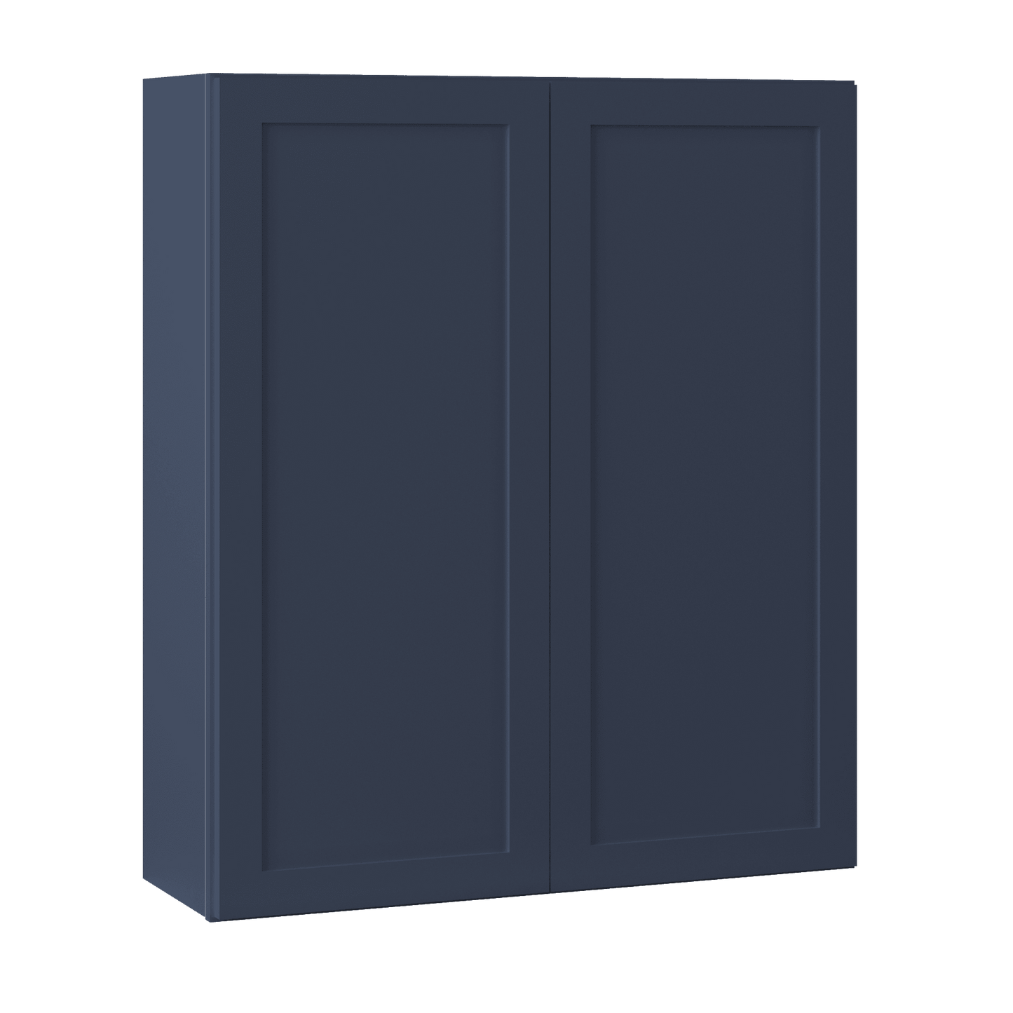 Wall Kitchen Cabinet W3642 Danbury Blue LessCare 36 in. width 42 in. height 12 in. depth