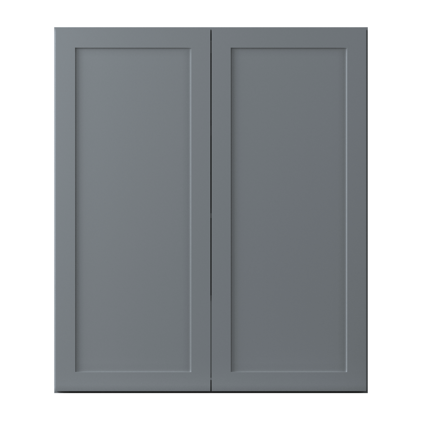 Wall Kitchen Cabinet W3642 Colonial Gray LessCare 36 in. width 42 in. height 12 in. depth