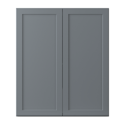 Wall Kitchen Cabinet W3642 Colonial Gray LessCare 36 in. width 42 in. height 12 in. depth