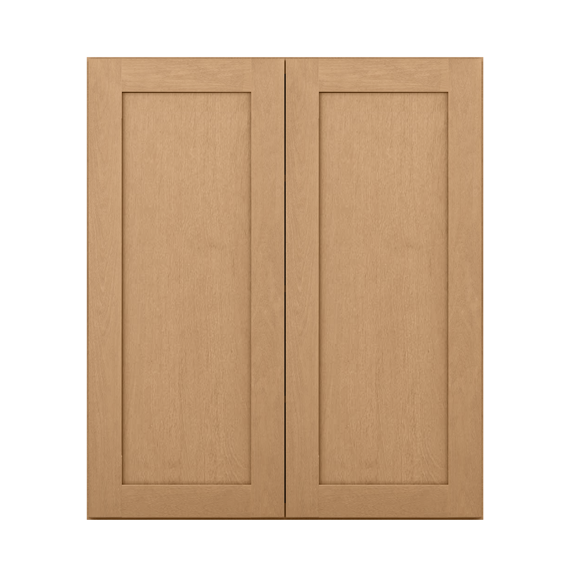 Wall Kitchen Cabinet W3642 Shaker Toffee LessCare 36 in. width 42 in. height 12 in. depth