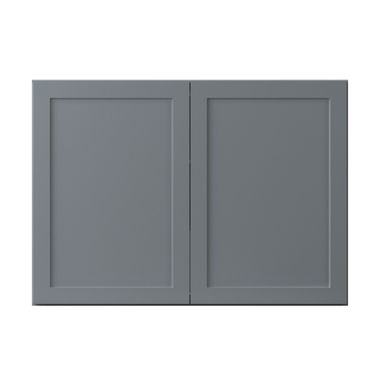 Wall Kitchen Cabinet W4230 Colonial Gray LessCare 42 in. width 30 in. height 12 in. depth