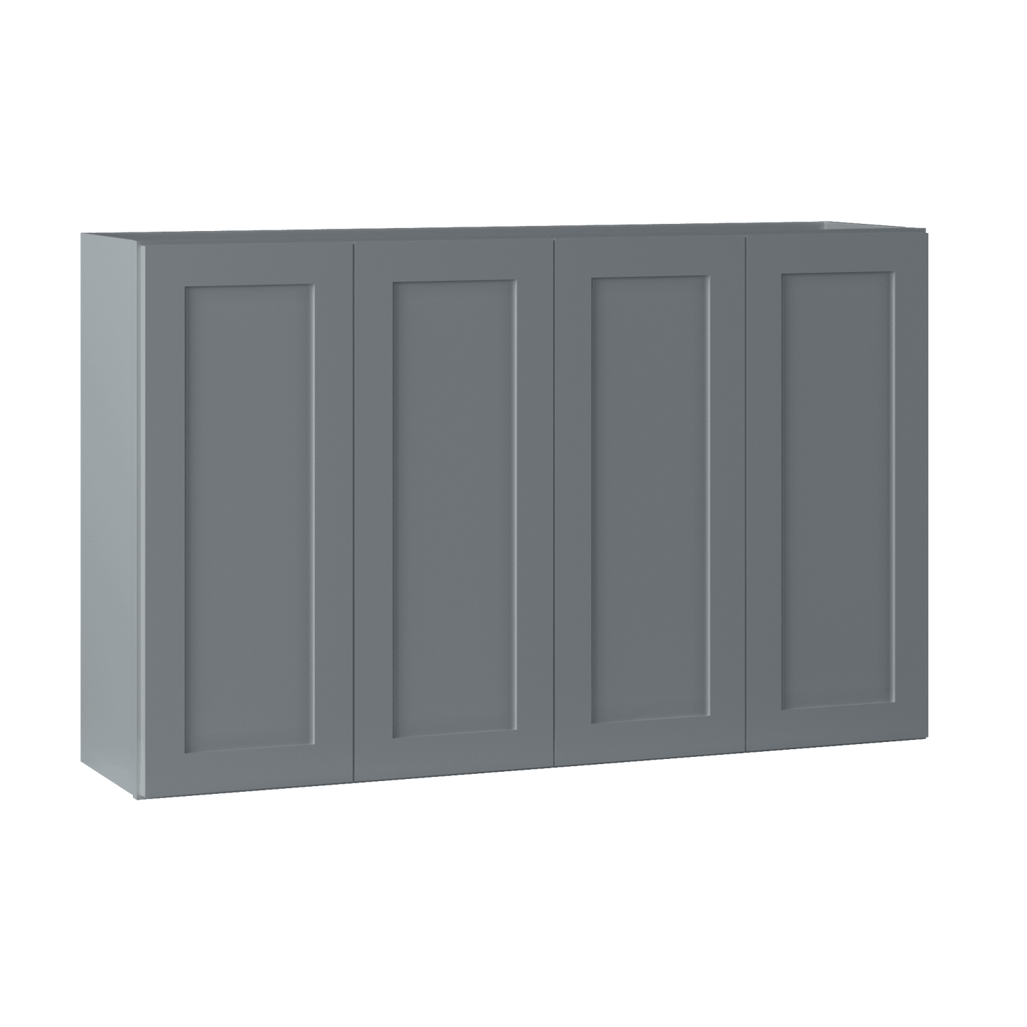 Wall Kitchen Cabinet W4830 Colonial Gray LessCare 48 in. width 30 in. height 12 in. depth