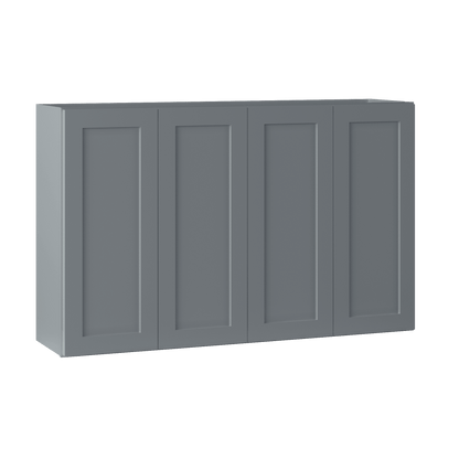 Wall Kitchen Cabinet W4830 Colonial Gray LessCare 48 in. width 30 in. height 12 in. depth