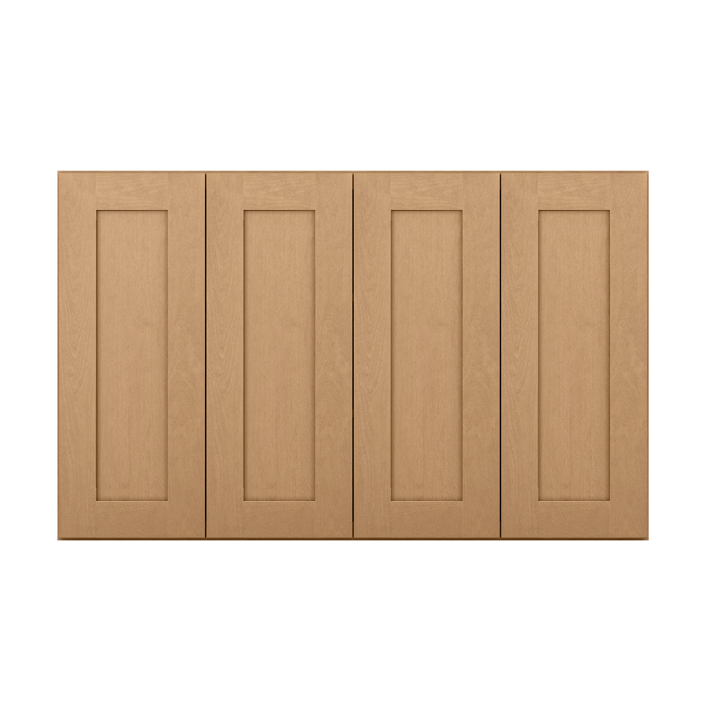 Wall Kitchen Cabinet W4830 Shaker Toffee LessCare 48 in. width 30 in. height 12 in. depth