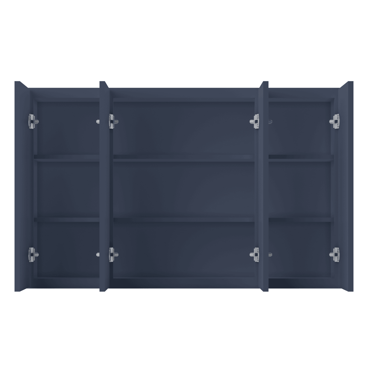 Wall Kitchen Cabinet W4830 Danbury Blue LessCare 48 in. width 30 in. height 12 in. depth