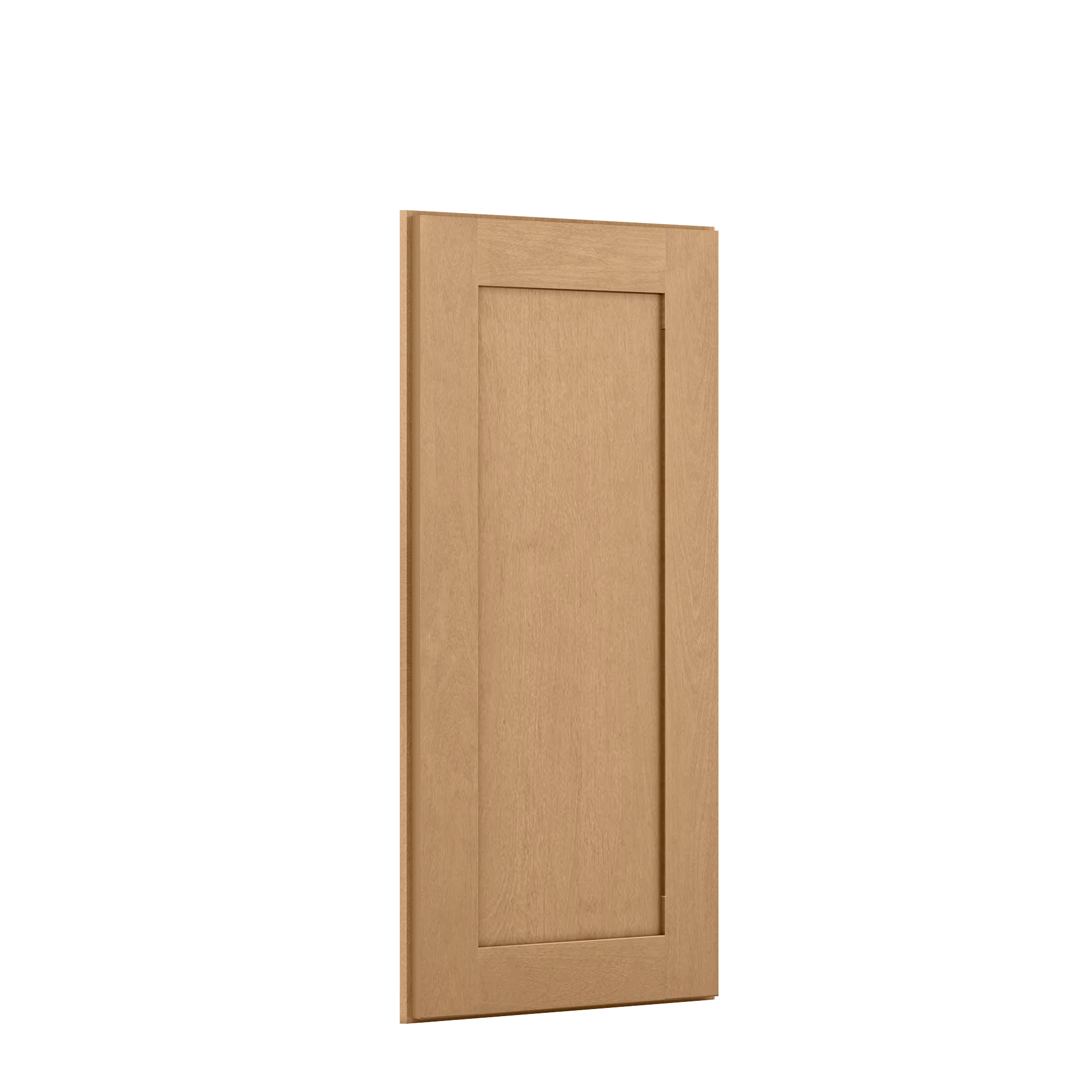 Wall End Kitchen Cabinet WEC1236 Shaker Toffee LessCare 12 in. width 36 in. height 12 in. depth