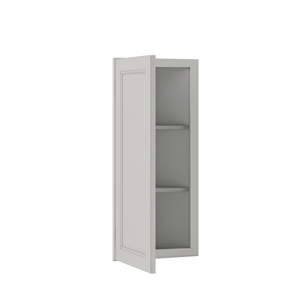 Wall End Kitchen Cabinet WEC1236 Milan Pearl 12 in. width 36 in. height 12 in. depth