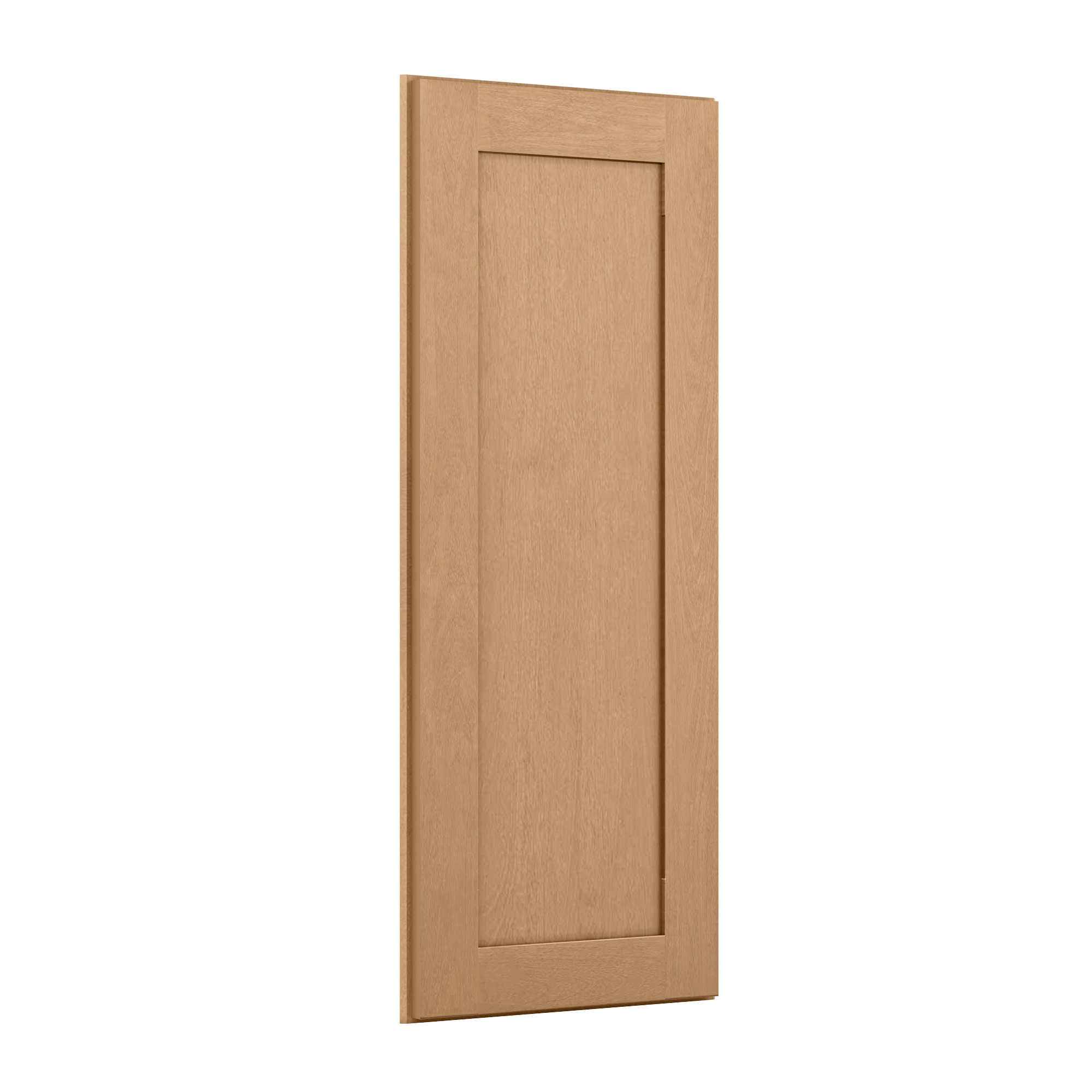 Wall End Kitchen Cabinet WEC1242 Shaker Toffee LessCare 12 in. width 42 in. height 12 in. depth