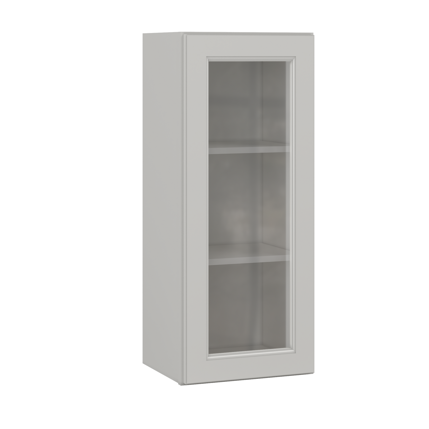 Mullion Door Wall Kitchen Cabinet WMD1536 Milan Pearl 15 in. width 36 in. height 12 in. depth