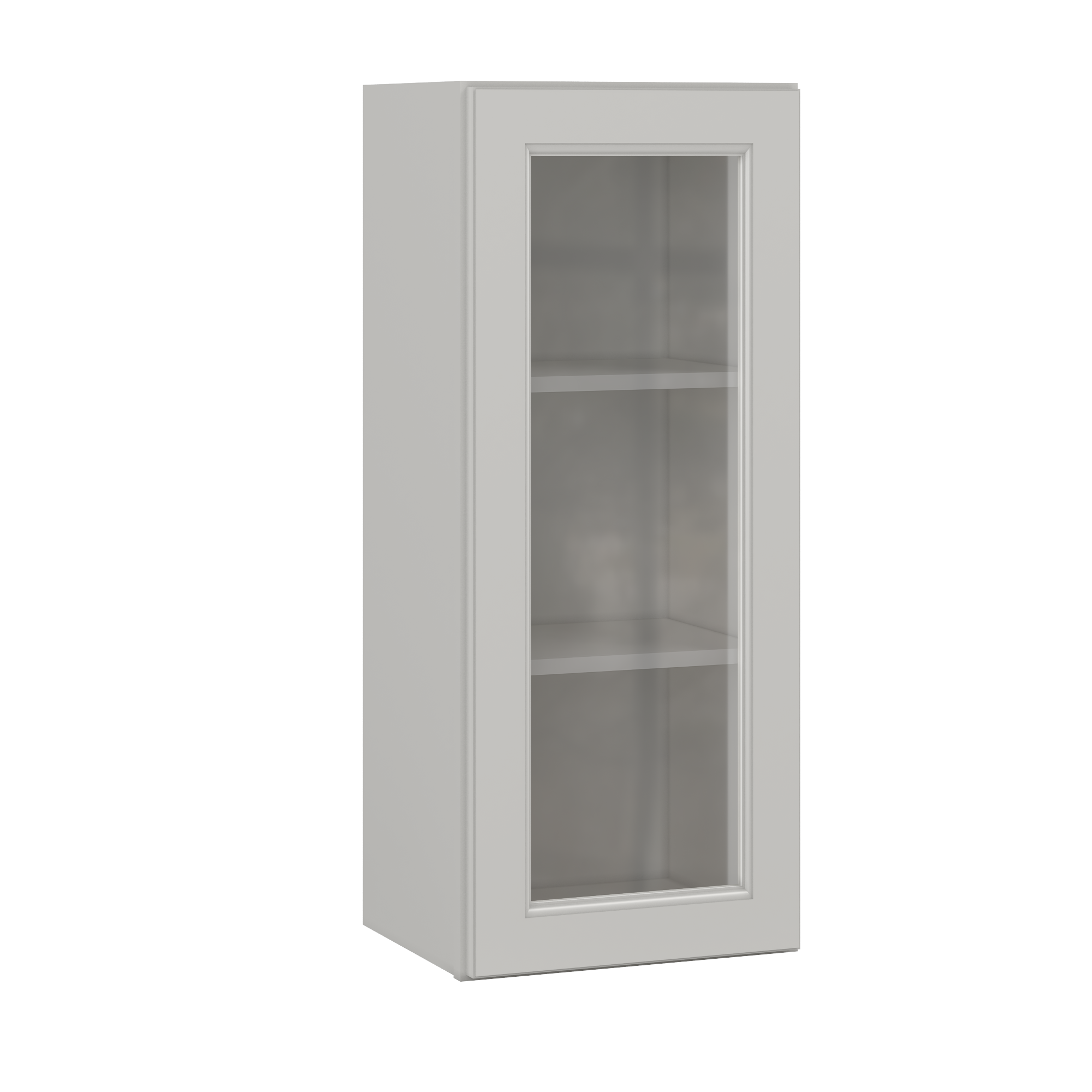 Mullion Door Wall Kitchen Cabinet WMD1536 Milan Pearl 15 in. width 36 in. height 12 in. depth