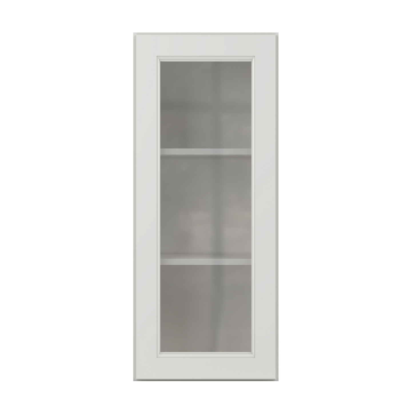 Mullion Door Wall Kitchen Cabinet WMD1536 Milan Pearl 15 in. width 36 in. height 12 in. depth