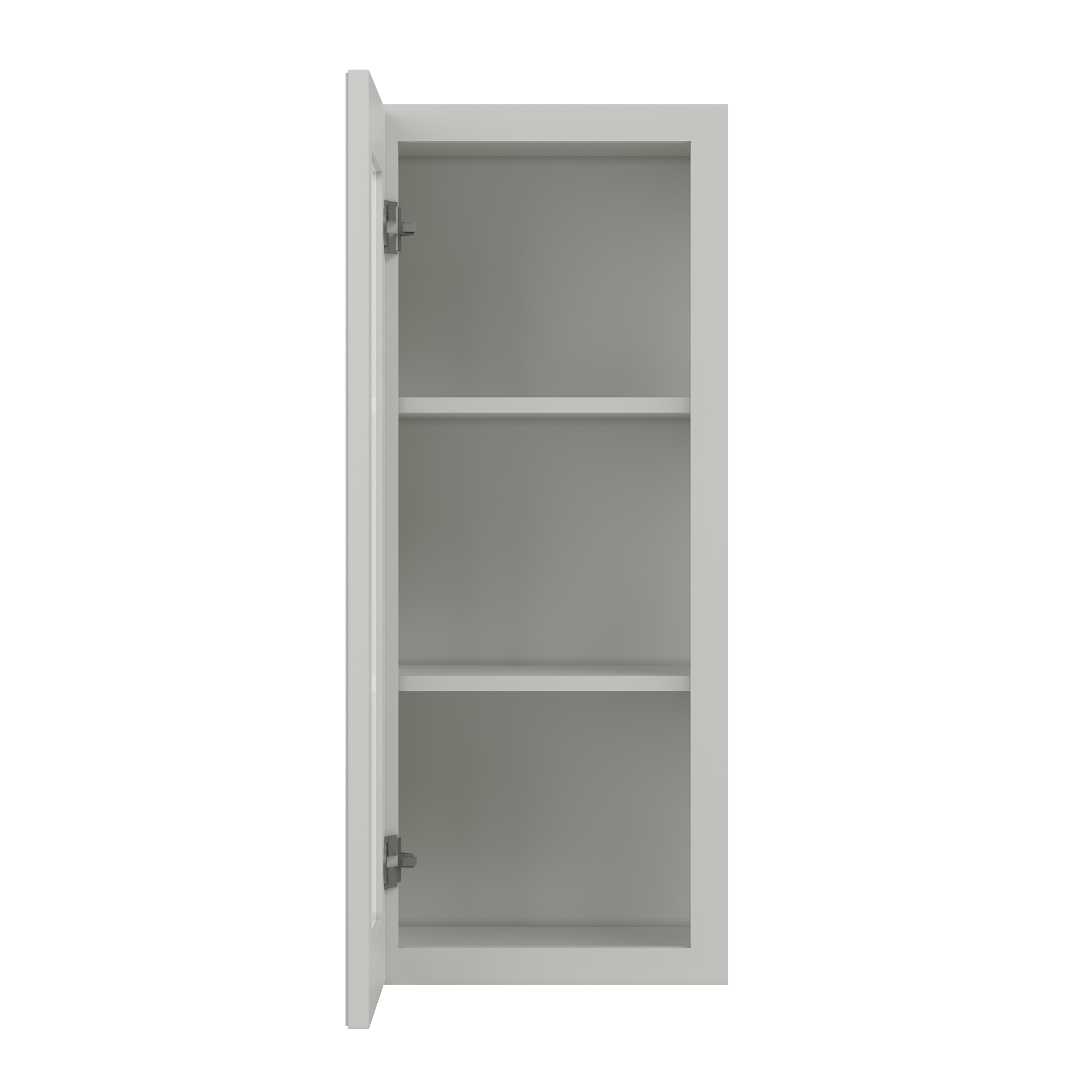 Mullion Door Wall Kitchen Cabinet WMD1536 Milan Pearl 15 in. width 36 in. height 12 in. depth