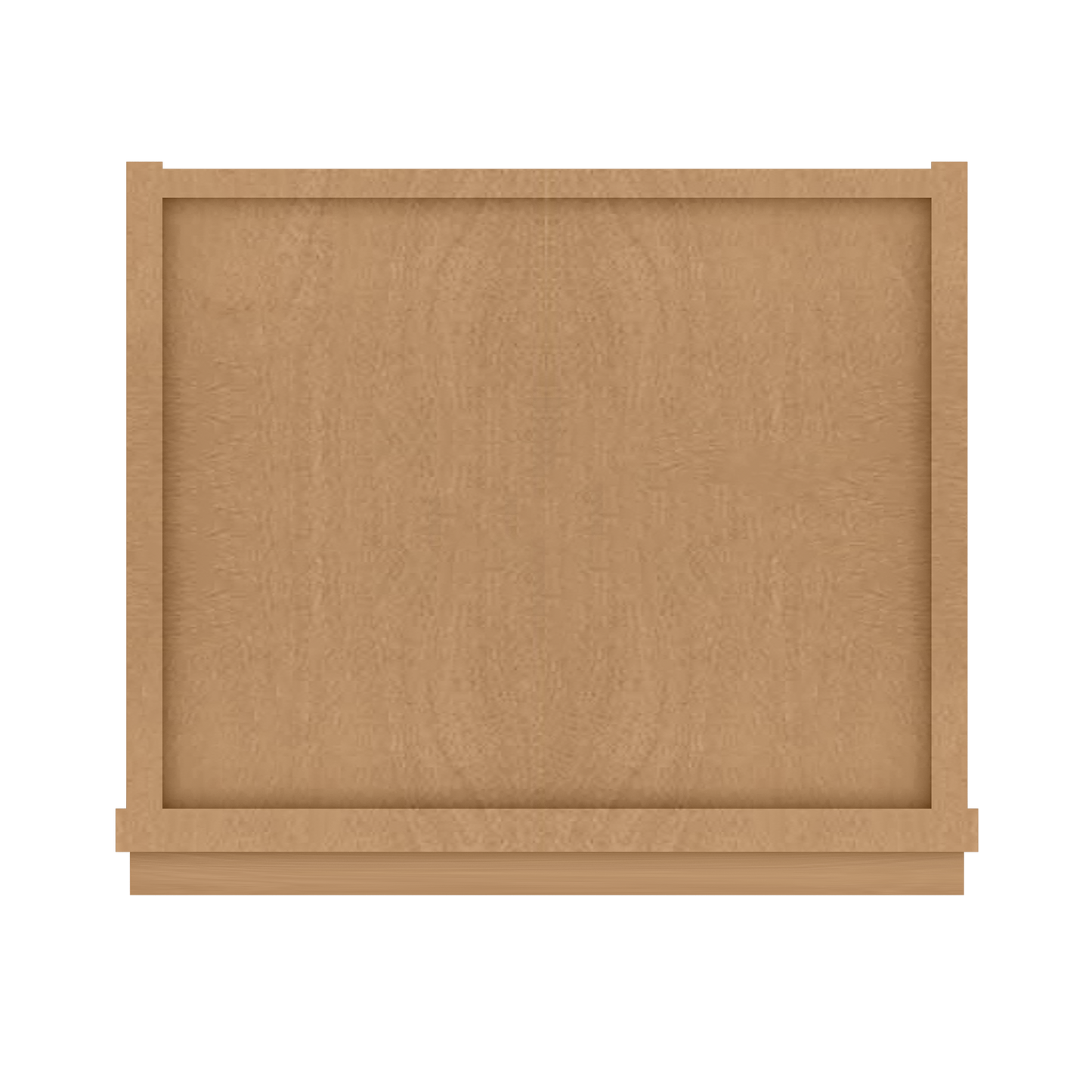 Mullion Door Wall Kitchen Cabinet WMD1536 Shaker Toffee 15 in. width 36 in. height 12 in. depth