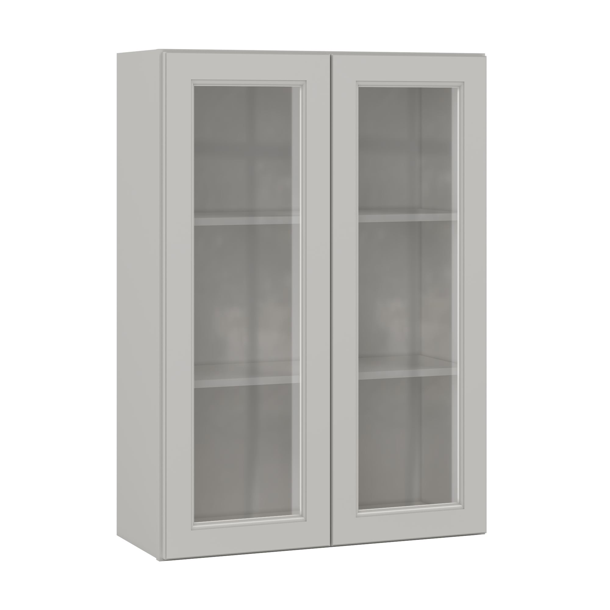 Mullion Door Wall Kitchen Cabinet WMD3042 Milan Pearl 30 in. width 42 in. height 12 in. depth